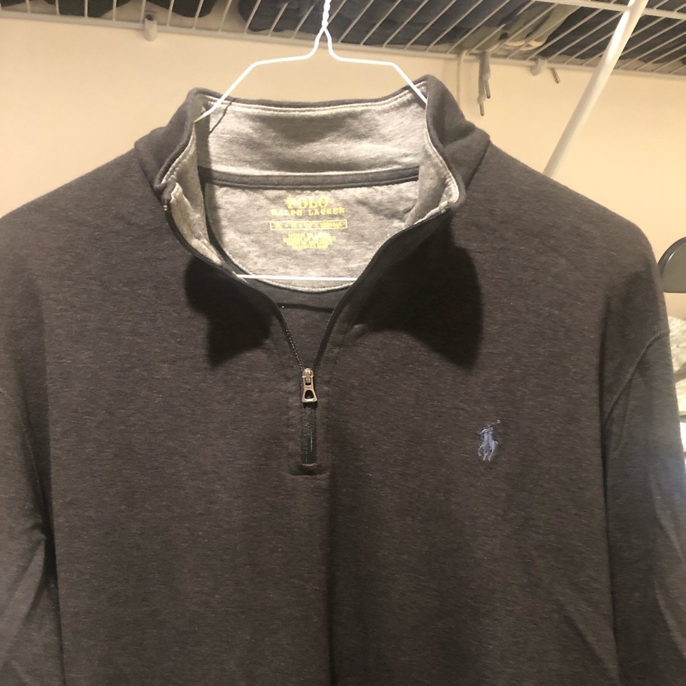 Ralph Lauren quarter zip sweater